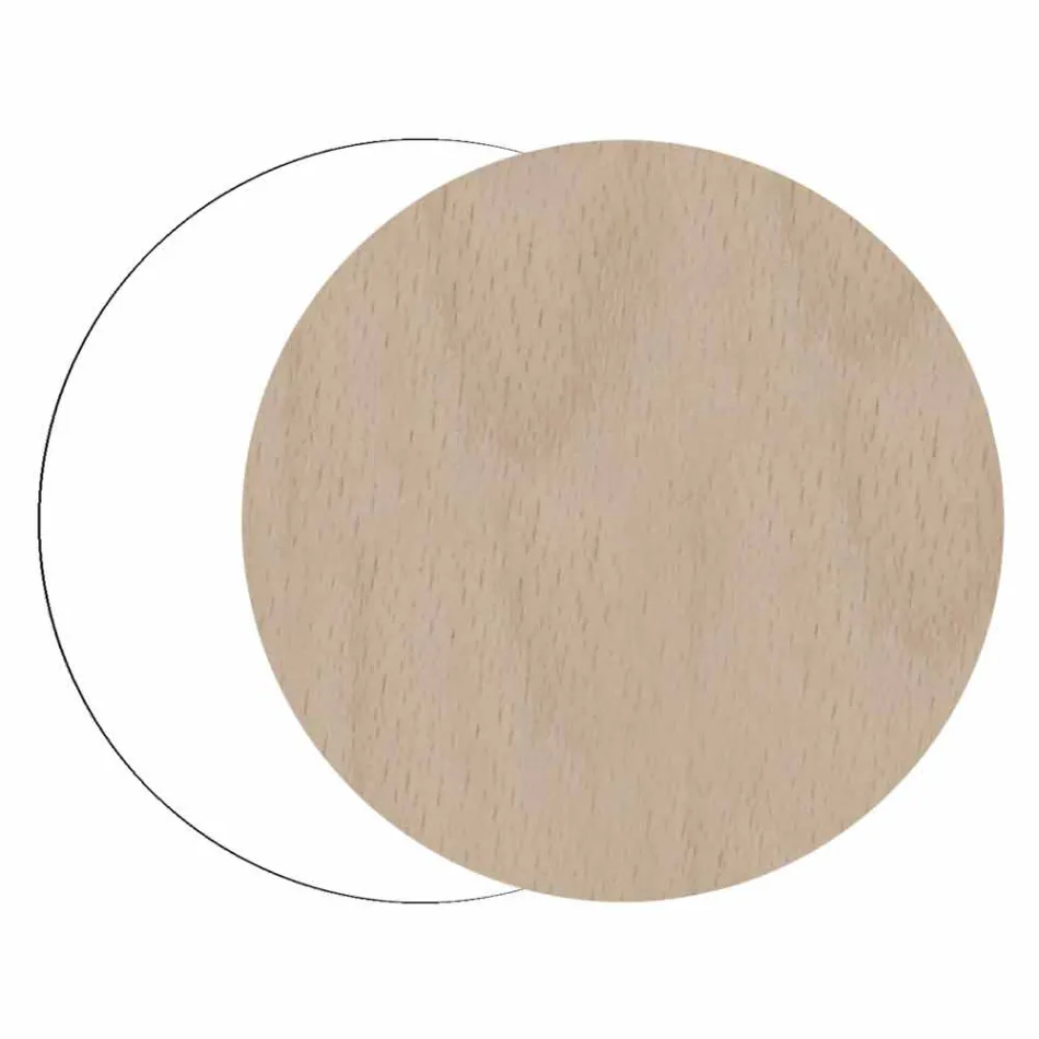 Modern Elegant Rectangular Design Umbrella Stand in Decorated Wood - Dekoro Viadurini