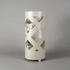 Umbrella stand in Colored Iron of Modern Design Made in Italy - Enrica Viadurini