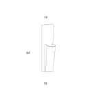 Umbrella stand in gold and bronze painted sheet metal Made in Italy - Azalea Viadurini