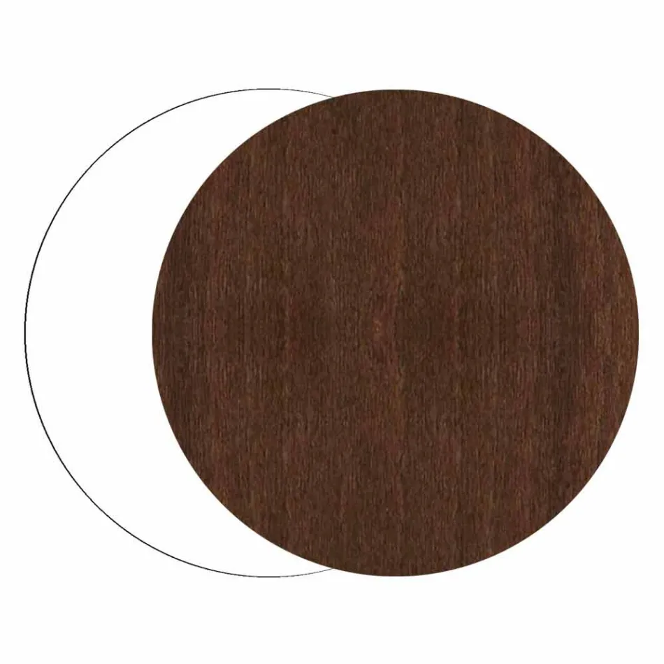 Umbrella Stand in Dark or White Wood with Modern Design Decorations - Cannabambu Viadurini