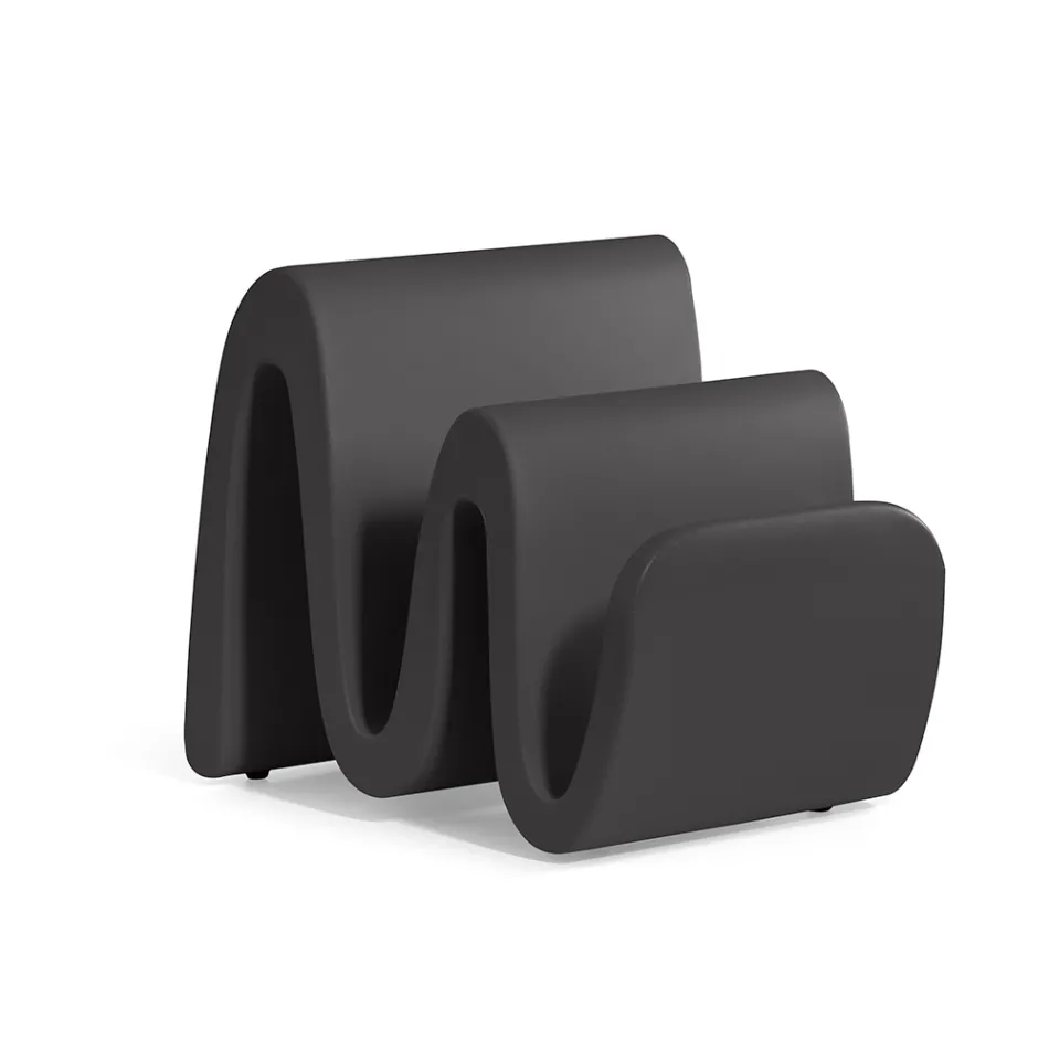 Modern Colored Polyethylene Magazine Rack Made in Italy - Munoz Viadurini