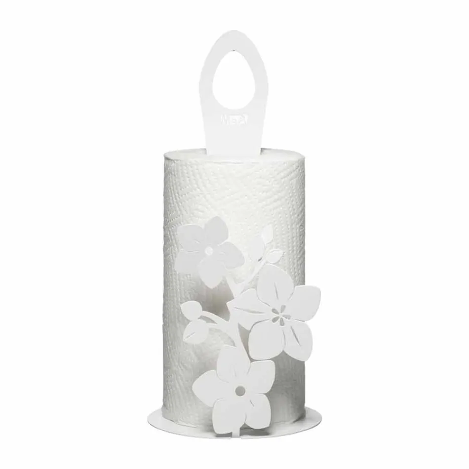 Modern Design Kitchen Roll Holder in Iron Made in Italy - Marken Viadurini