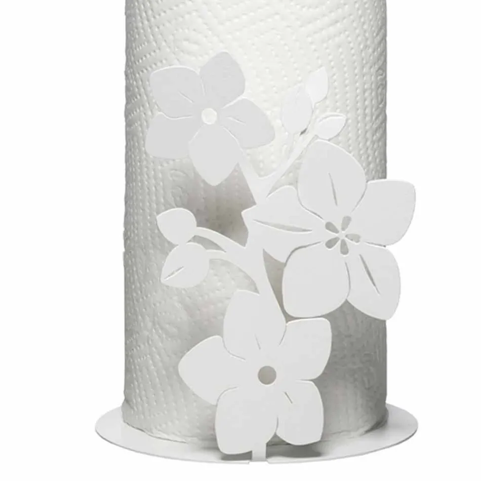 Modern Design Kitchen Roll Holder in Iron Made in Italy - Marken Viadurini