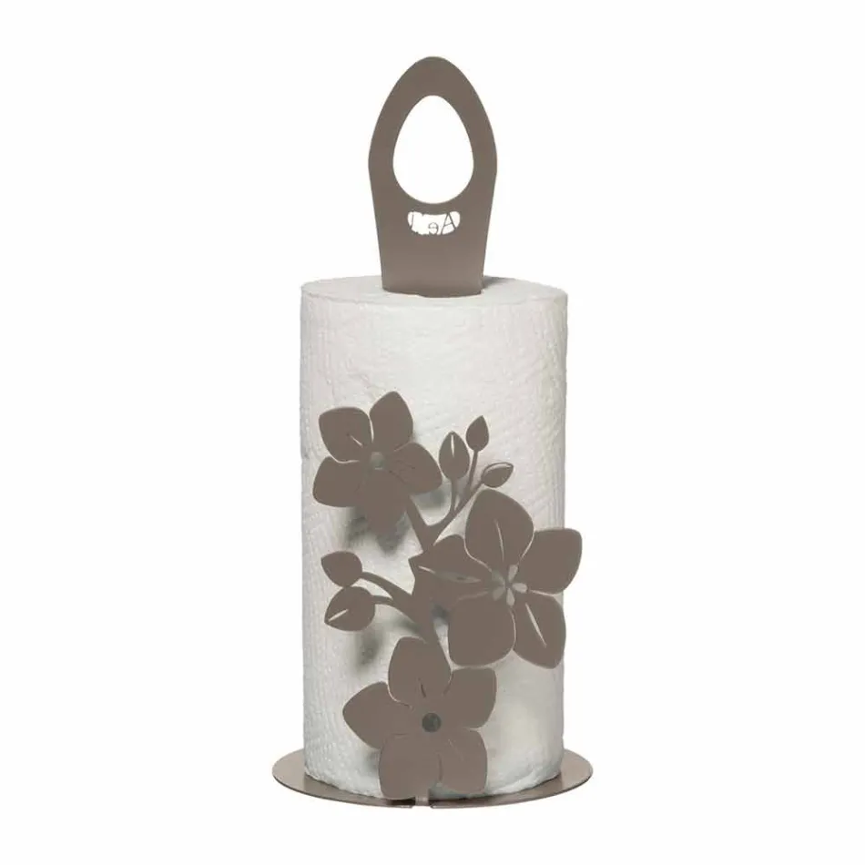 Modern Design Kitchen Roll Holder in Iron Made in Italy - Marken Viadurini