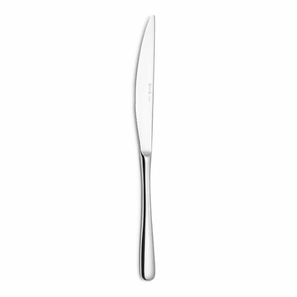 Modern Luxury Design Polished Stainless Steel Table Cutlery 24 Pieces - Bijou Viadurini