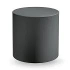 Cylindrical Garden Pouf in Colored Polyethylene Made in Italy - Viky Viadurini