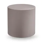 Cylindrical Garden Pouf in Colored Polyethylene Made in Italy - Viky Viadurini
