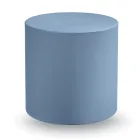 Cylindrical Garden Pouf in Colored Polyethylene Made in Italy - Viky Viadurini