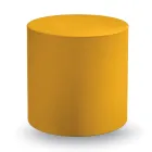 Cylindrical Garden Pouf in Colored Polyethylene Made in Italy - Viky Viadurini