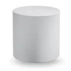 Cylindrical Garden Pouf in Colored Polyethylene Made in Italy - Viky Viadurini