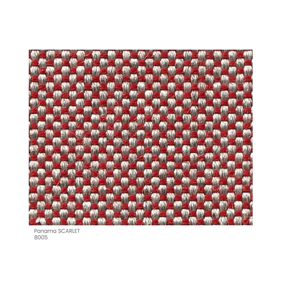 Garden Pouf Padded and Covered in Fabric Made in Italy - Butter Viadurini