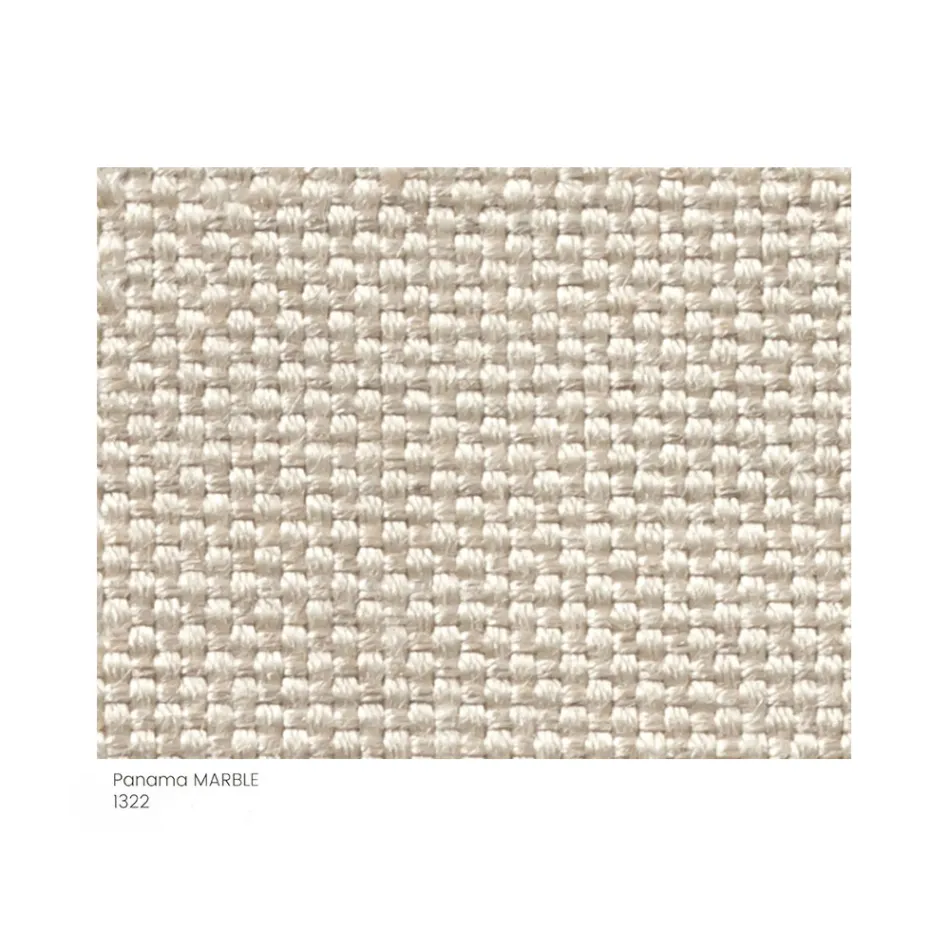 Garden Pouf Padded and Covered in Fabric Made in Italy - Butter Viadurini