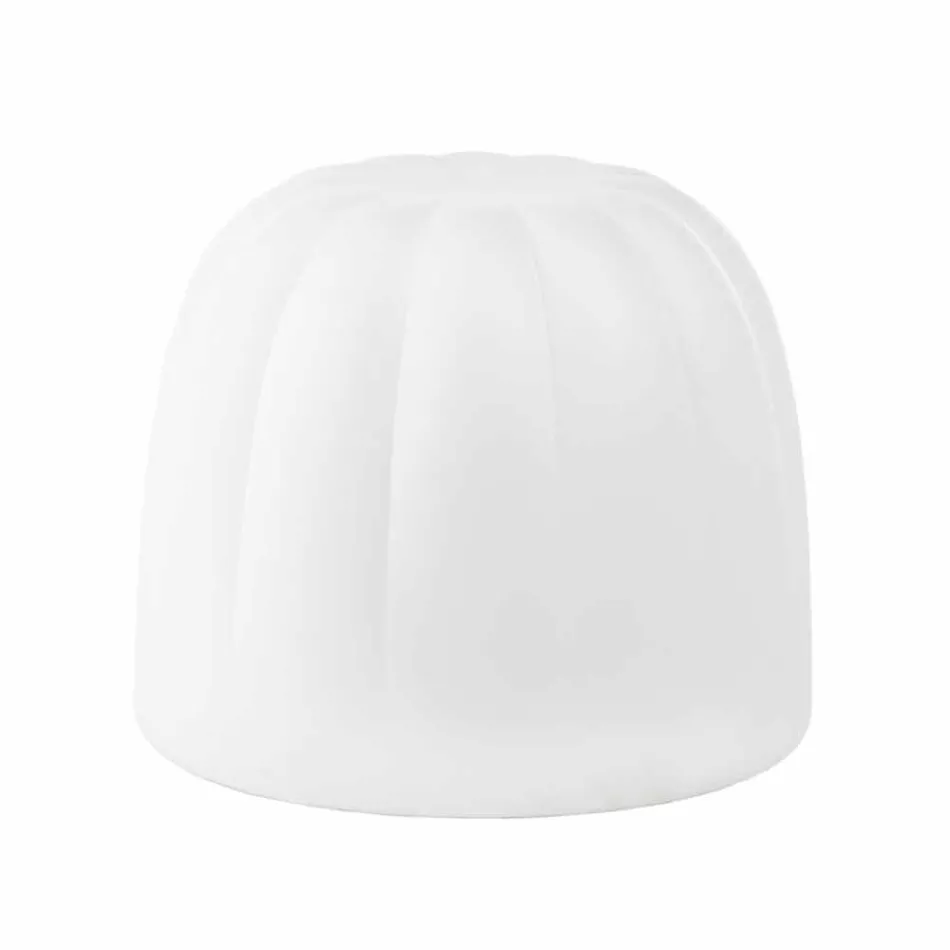 Soft colored pouf Slide Gelee in polyurethane made in Italy Viadurini