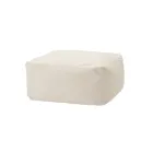 Soft Rectangular Ottoman Pouf for Indoor and Outdoor use in Fabric - Naemi Viadurini