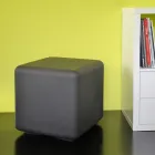 Pouf Garden Coffee Table in Colored Polyethylene Made in Italy - Colores Viadurini