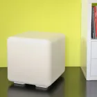 Pouf Garden Coffee Table in Colored Polyethylene Made in Italy - Colores Viadurini