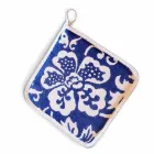 Potholders of Italian Art in Pure Linen with Hand Print Single Piece - Brands Viadurini