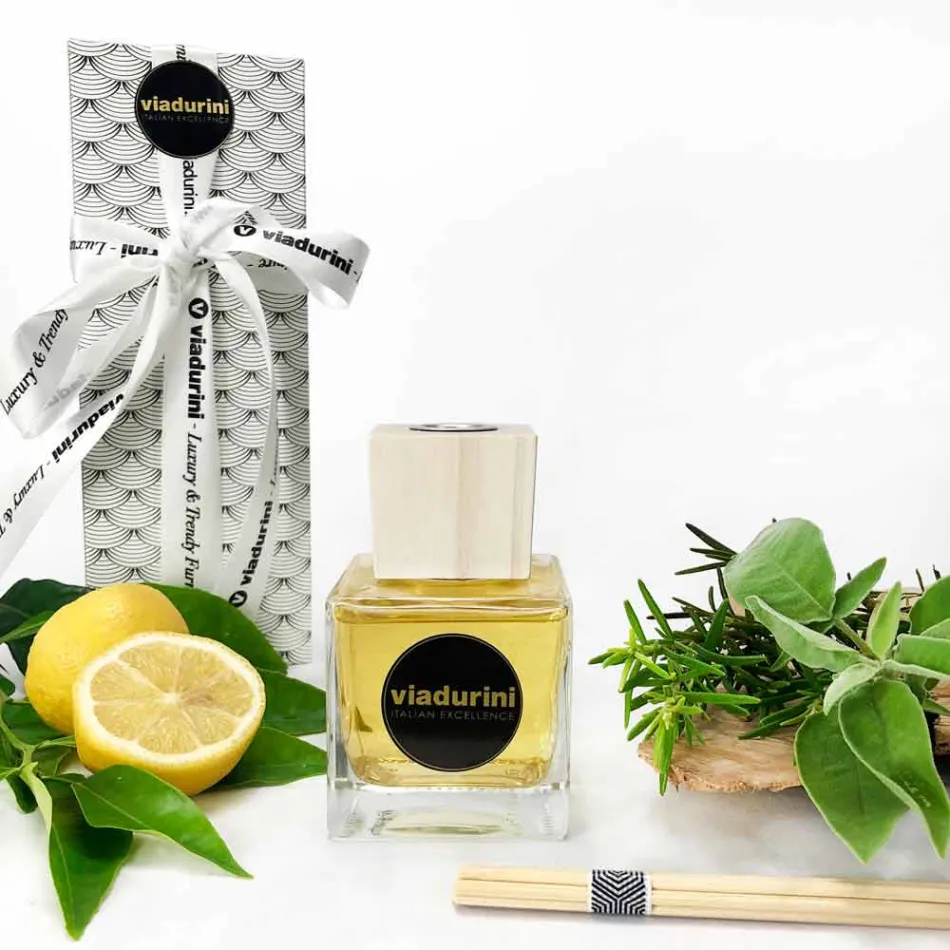 Bergamot Fragrance Home Air Freshener 200 ml with Sticks - Ladolcesicilia Viadurini