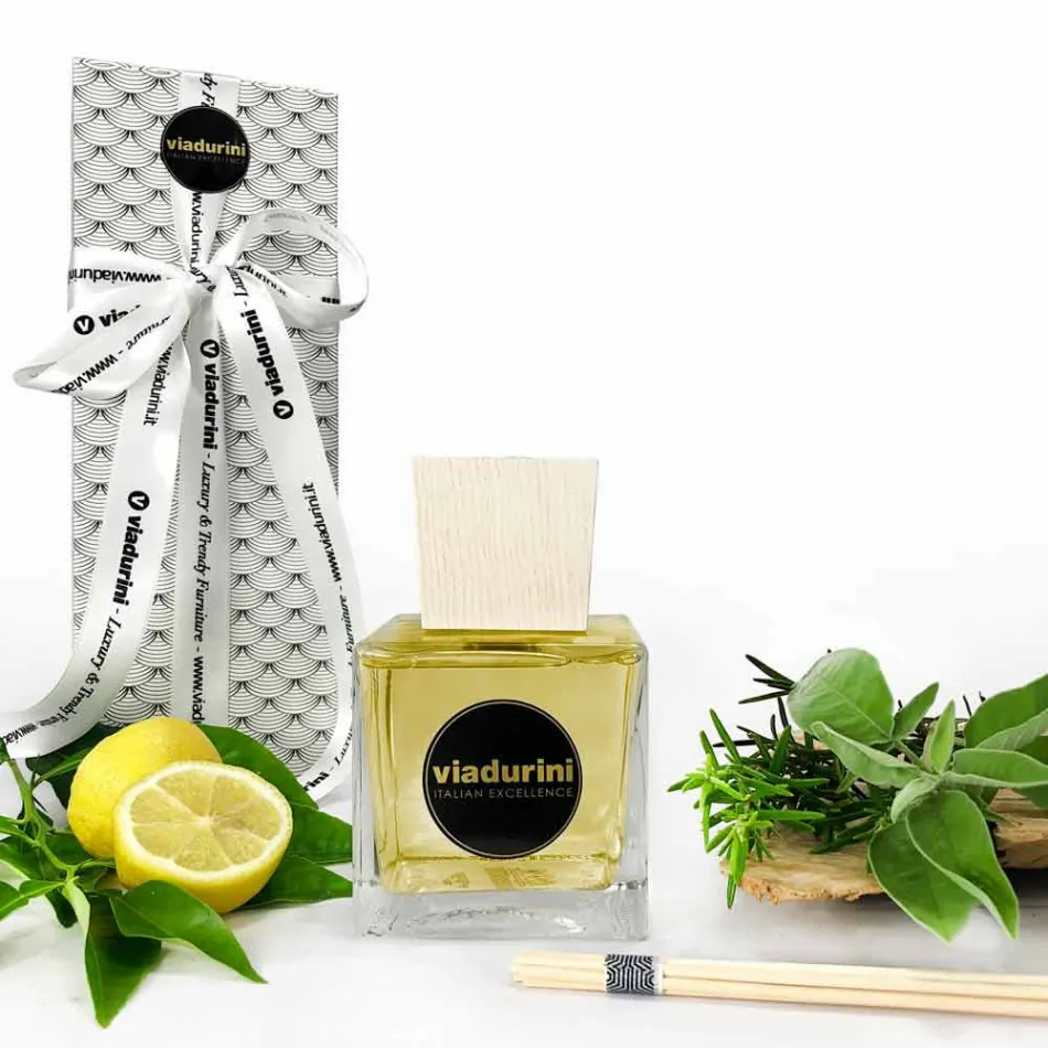Bergamot Fragrance Home Air Freshener 500 ml with Sticks - Ladolcesicilia Viadurini