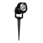 Projector LED Recessed Spotlight in Matt Black Aluminum 4 Pieces - Obrina Viadurini