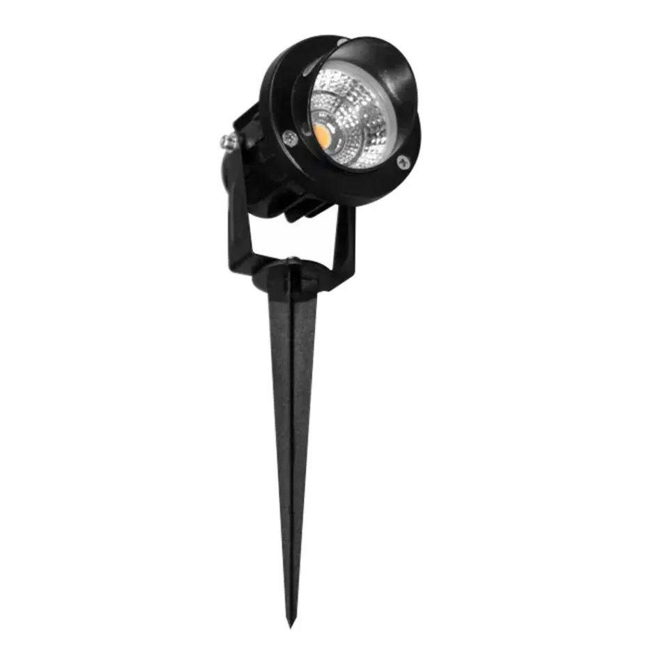 Projector LED Recessed Spotlight in Matt Black Aluminum 4 Pieces - Obrina Viadurini