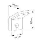 Aluminum Outdoor Led Projector with Motion Sensor - Nerea Viadurini