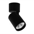 Adjustable Led Ceiling Light in White or Black Aluminum - Point