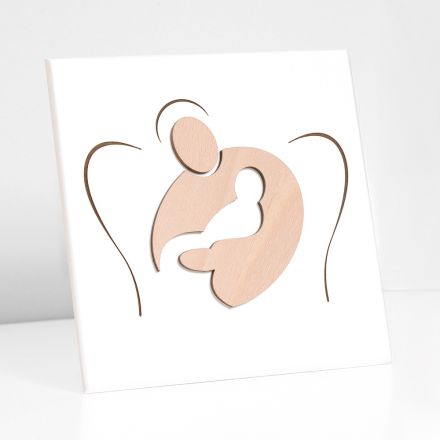 Small picture depicting the Sweet Embrace Laser Engraved Made in Italy - Angelica Viadurini