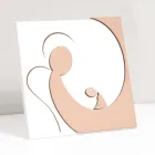 Small picture depicting the Mother's Angel Laser Engraved Made in Italy - Augustina Viadurini