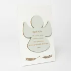 Laser Engraved Picture of a Blessed Angel Made in Italy - Alain Viadurini