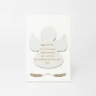 Laser Engraved Picture of a Blessed Angel Made in Italy - Alain Viadurini