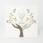 Picture Made with Laser Engraving of Olive Tree and Host Made in Italy - Joel Viadurini