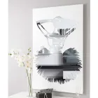 Painting with Mirror Decoration of Dancer Made in Italy - Evie Viadurini