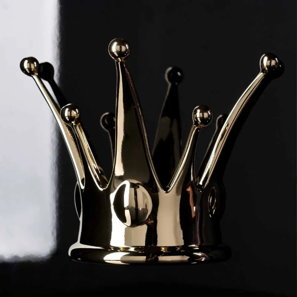 Modern Wall Picture in Wood and Resin Made in Italy - Corona Viadurini