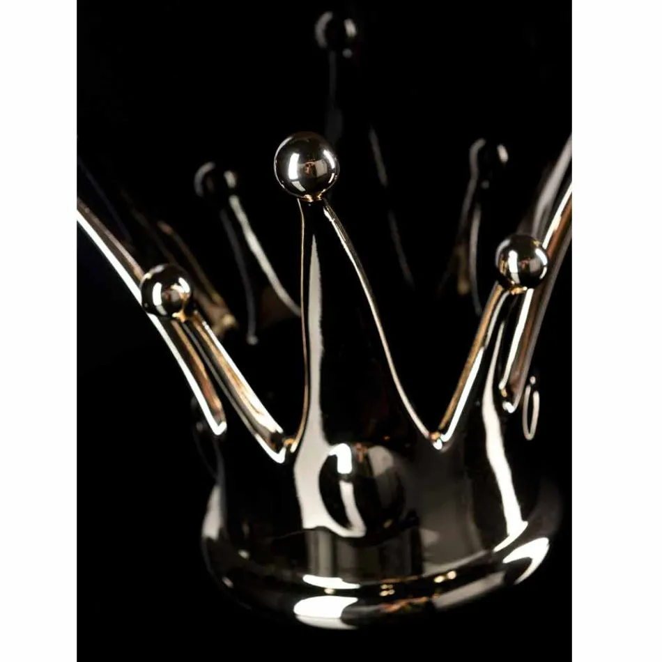 Modern Wall Picture in Wood and Resin Made in Italy - Corona Viadurini