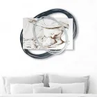 Laser Engraved Picture with Mary's Kiss to Jesus Made in Italy - Sylvie Viadurini