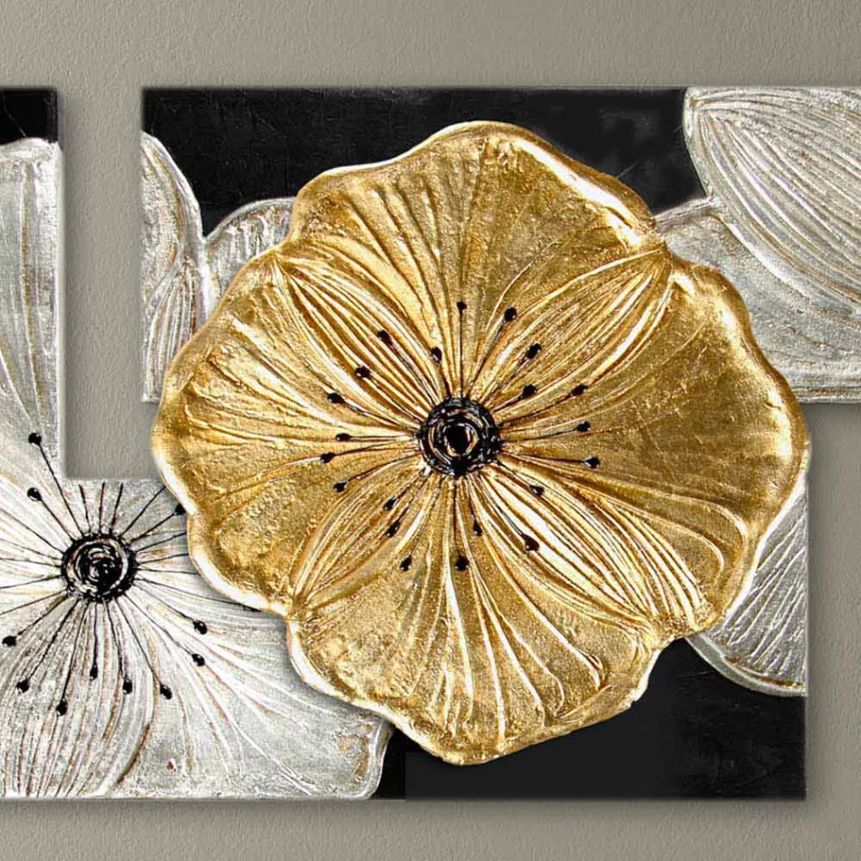 Framework Petunia Small Gold Pintdecor Viadurini