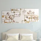 Picture Made with Laser that Depicts the Made in Italy Creation - Pirucchio Viadurini