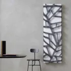 Electric Radiator of Vertical Design up to 1000 W - Flora Viadurini