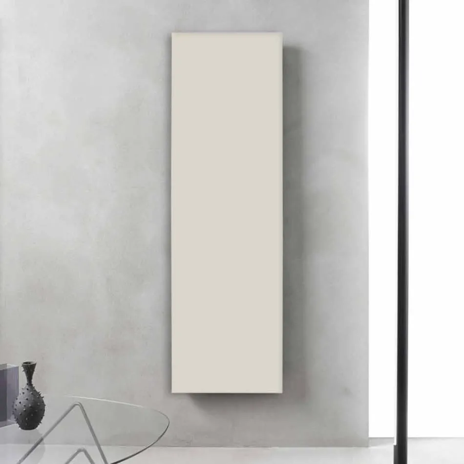 Vertical Electric Radiator Minimal Design Steel Slate Gray 700 W - Ice Viadurini