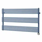 Horizontal Electric Design Wall Radiator in Steel up to 700 W - Nibbio Viadurini