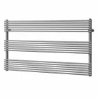 Horizontal Radiator Towel Warmer in Steel Design 750 W - Nibbio Viadurini