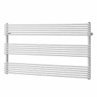 Horizontal Radiator Towel Warmer in Steel Design 750 W - Nibbio Viadurini