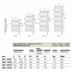 Colored design hydraulic heater radiator Sail by Scirocco H Viadurini