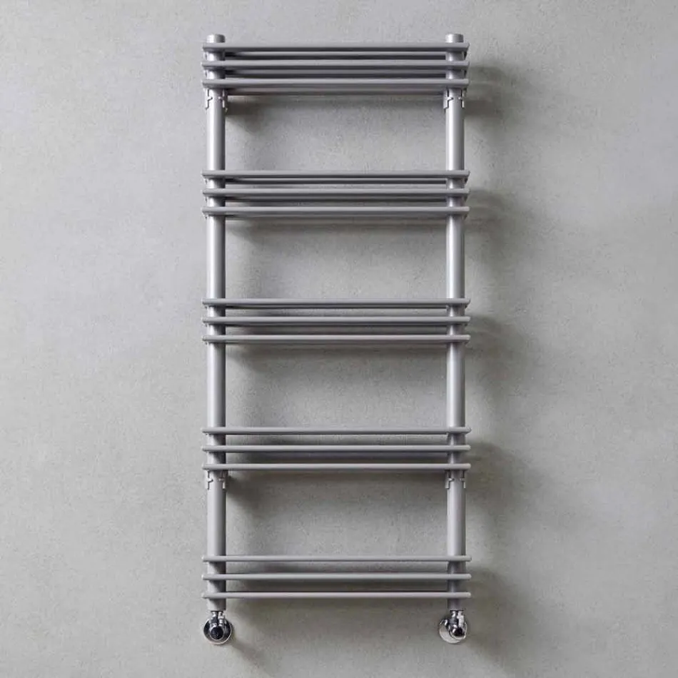 Modern Design Vertical Wall-Mounted Radiator up to 530 Watt - Shelf Viadurini
