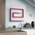 Modern design hot water radiator Snake made in Italy by Scirocco H
