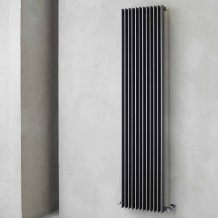 Vertical Hydraulic Design Radiator in Colored Steel up to 1515 Watt - Condor Viadurini