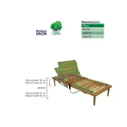 Motorized Bio Energy Plus ATP Reclining Double Wooden Bed Base - Energy Viadurini