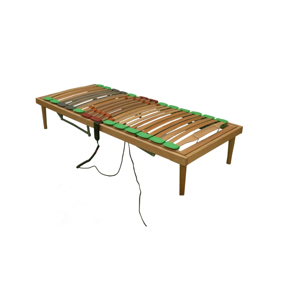 Single Reclining Wooden Base Bio Energy Plus ATP Motorized - Energy Viadurini