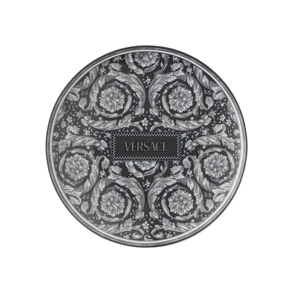 Rosenthal Versace Baroque 4 Dinner Plates Diameter 17 cm in Porcelain - Baroque Viadurini